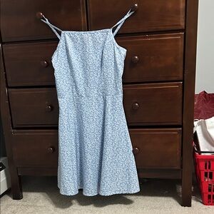Blue Floral Sundress